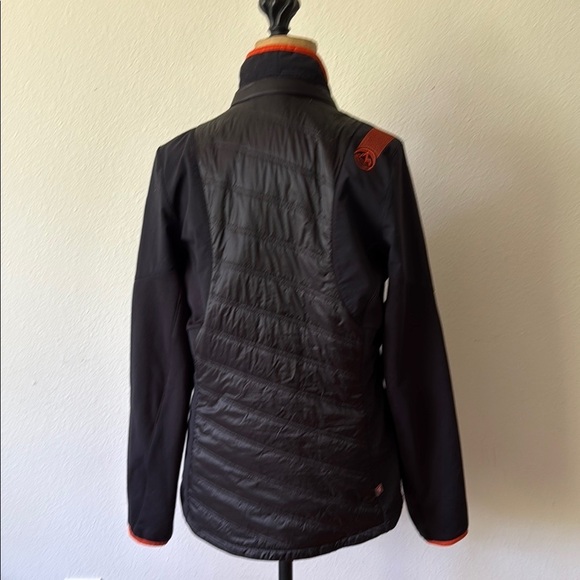 La Sportiva sz M Atlantis Jacket Black and Orange zip front great condition - Picture 4 of 8